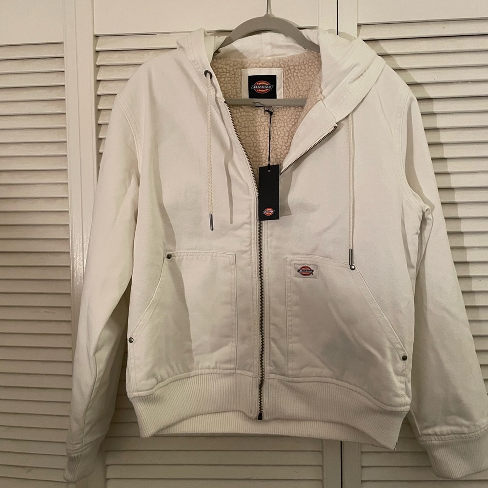 Dickies Cotton Duct Fleece Lined Jacket